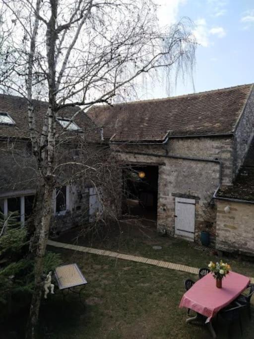 Superbe Appartement Dans Charmant Corps De Ferme Acheres-la-Foret ภายนอก รูปภาพ